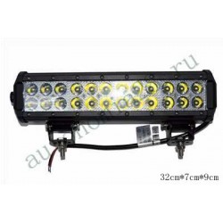 LED балка Двухрядная 72W, 12"