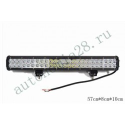 LED балка  Двухрядная 144W, 23"